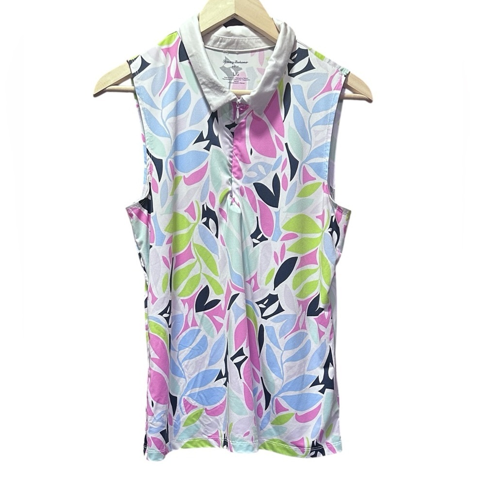 Tommy Bahama Golf Floral Sleeveless Women's Top